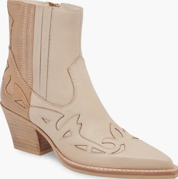 🤍Dolce Vita🤍 Ramson Western Boot in Dune Multi Leather....Size 7 - Picture 2 of 10